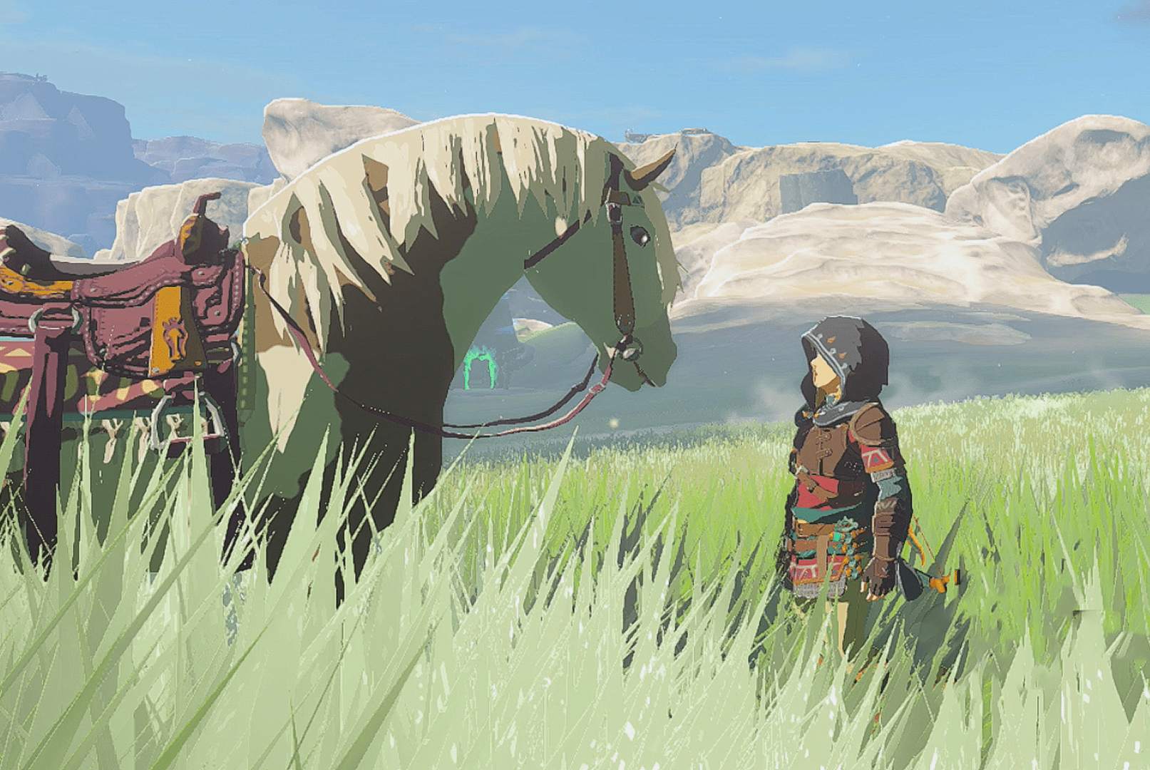 PSA: Your horses from Breath of the Wild are in Tears of the Kingdom